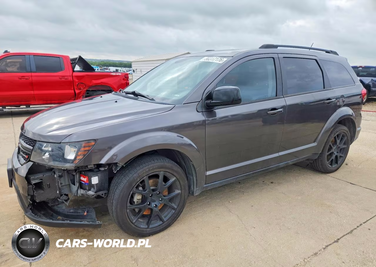 2017 Dodge Journey Gt VIN:3C4PDDEG7HT696466 - 1