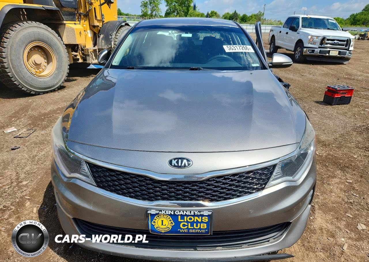 2017 Kia Optima Lx VIN:5XXGT4L37HG133187 - 5