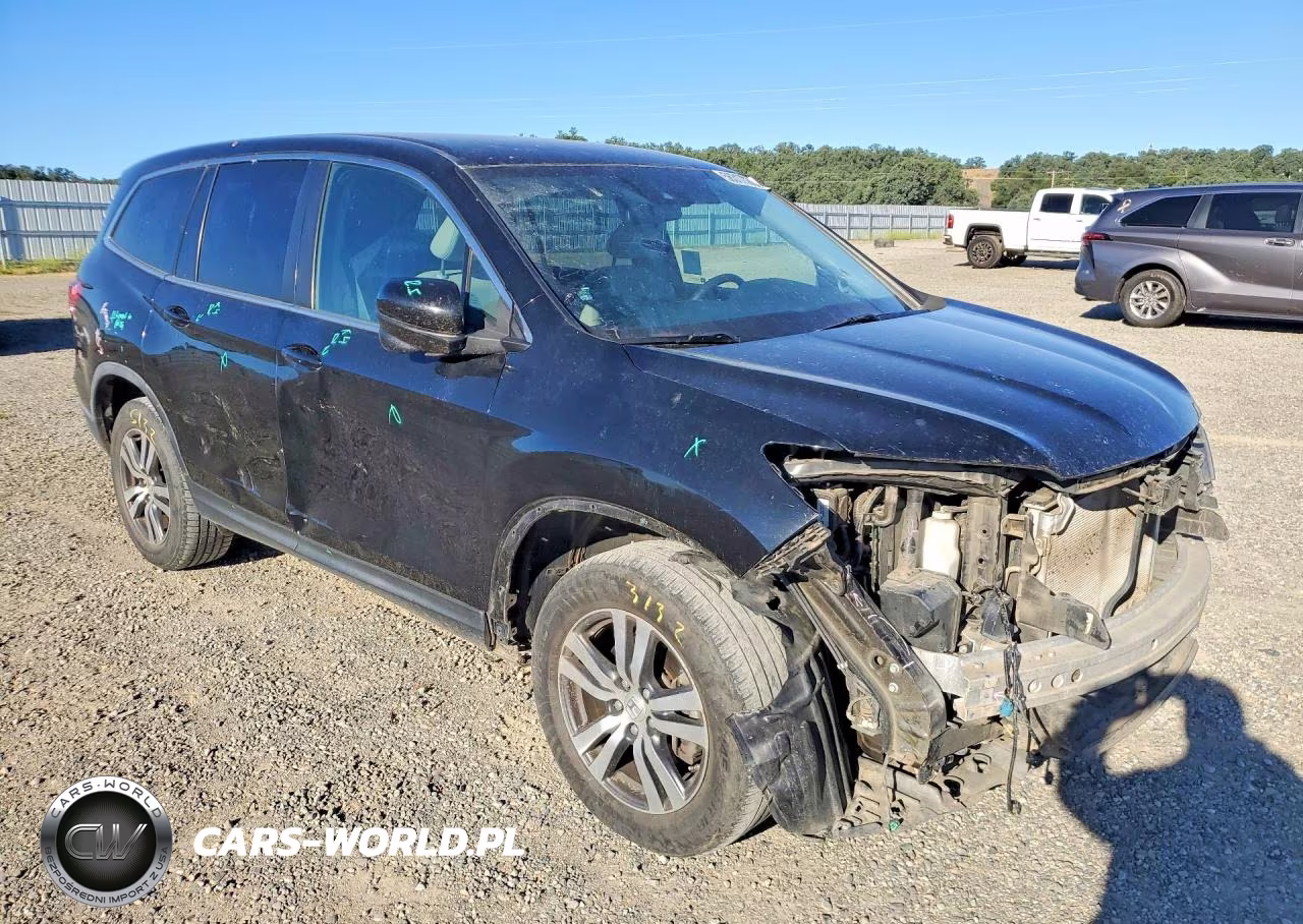 2017 Honda Pilot Ex VIN:5FNYF6H49HB071609 - 4