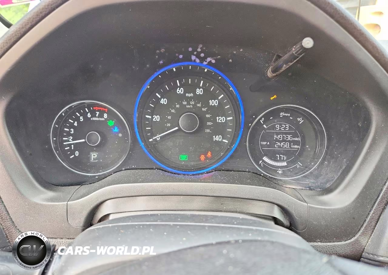 2017 Honda Hr-V Exl VIN:3CZRU6H78HM717457 - 9