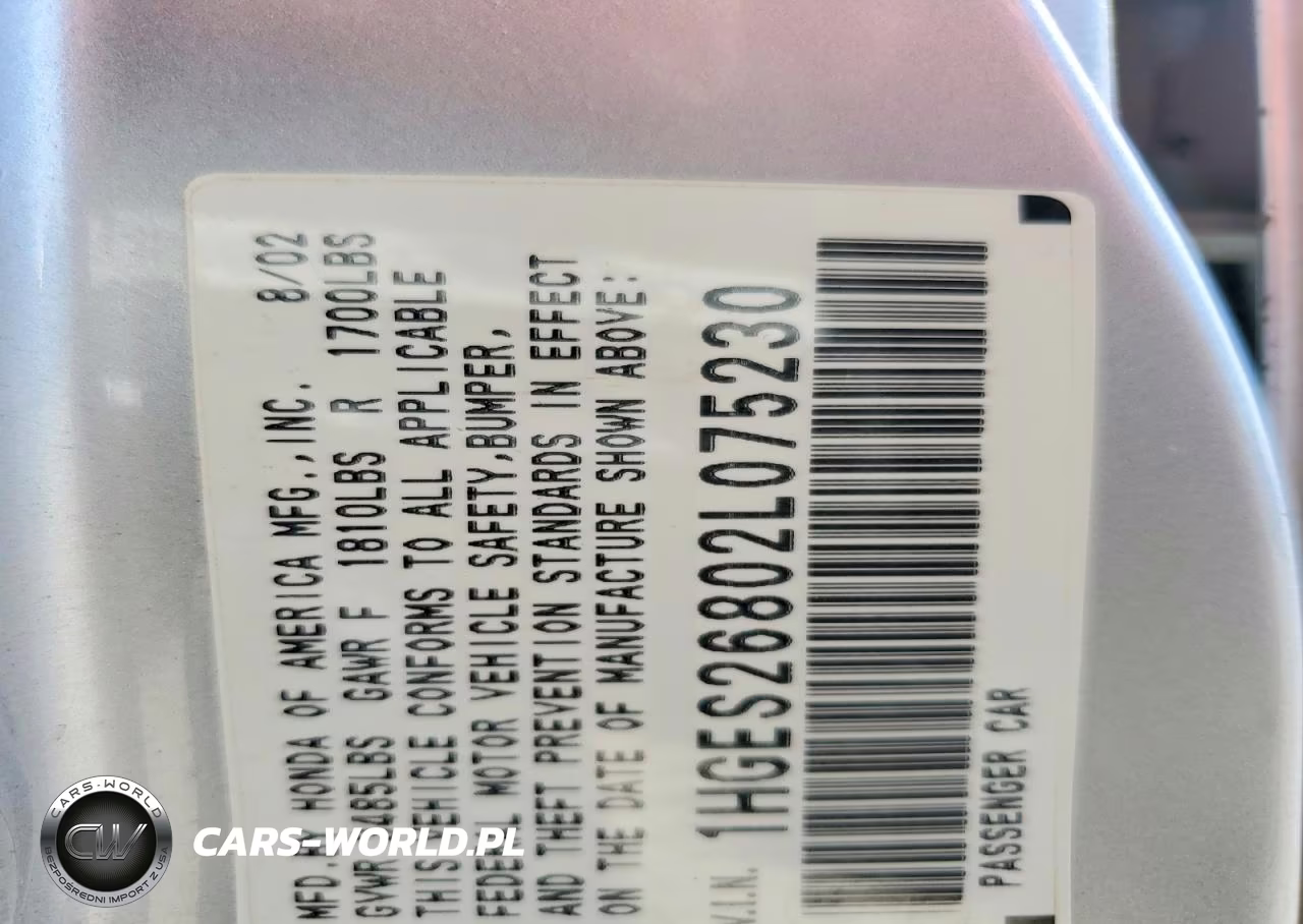 2002 Honda Civic Ex VIN:1HGES26802L075230 - 12