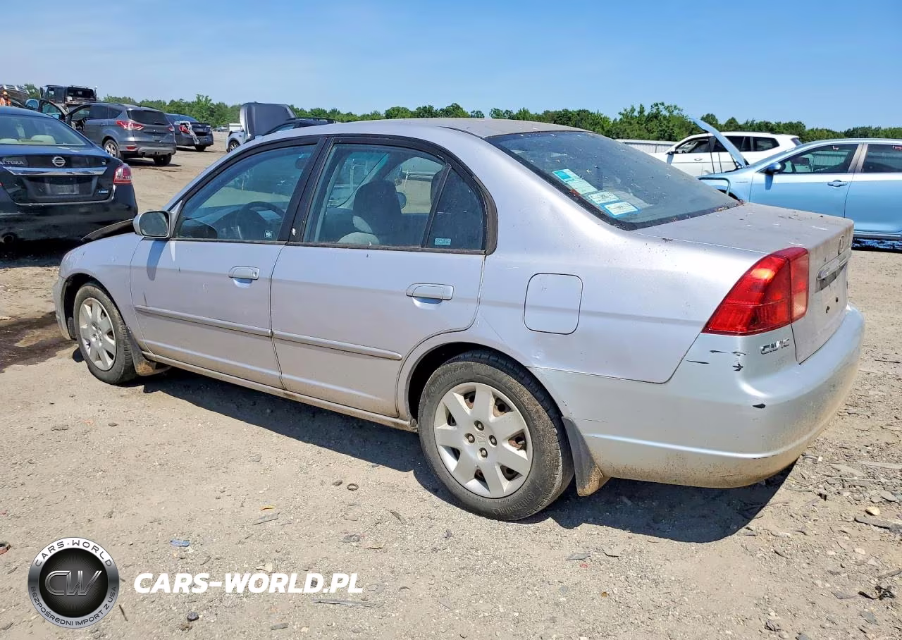 2002 Honda Civic Ex VIN:1HGES26802L075230 - 2