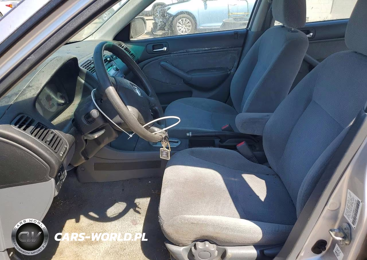 2002 Honda Civic Ex VIN:1HGES26802L075230 - 7