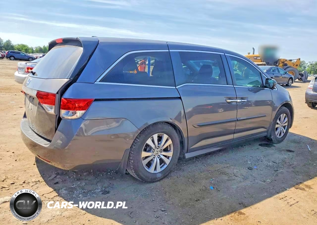 2014 Honda Odyssey Exl VIN:5FNRL5H67EB139569 - 3