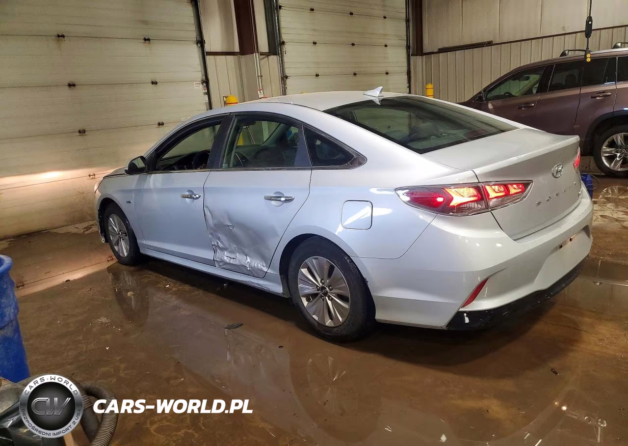 2018 Hyundai Sonata Hybrid Se VIN:KMHE24L35JA079198 - 2