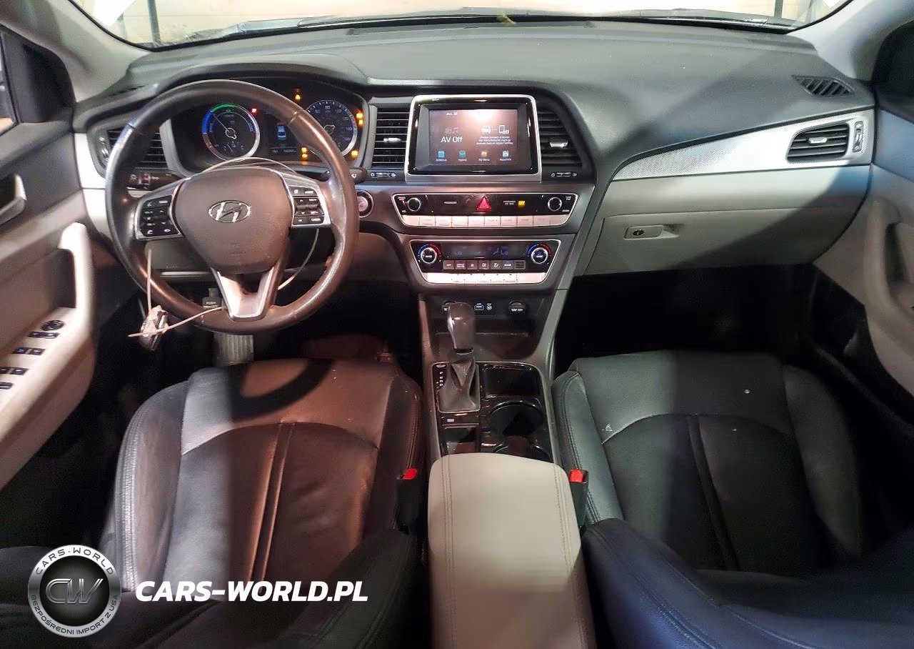 2018 Hyundai Sonata Hybrid Se VIN:KMHE24L35JA079198 - 8