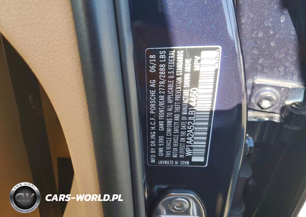 2018 Porsche Macan VIN:WP1AA2A52JLB14460 - 13