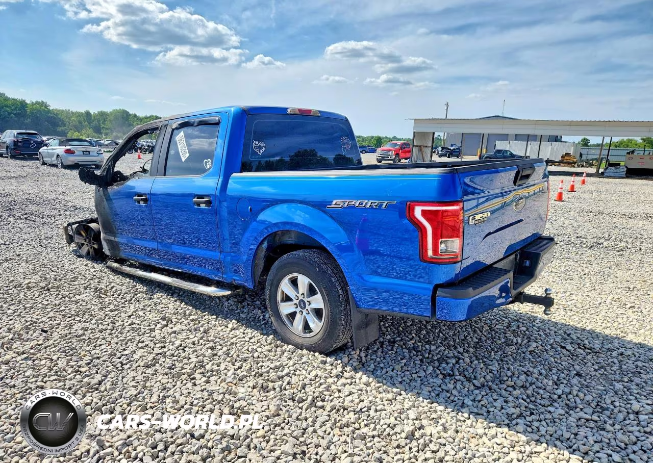 2015 Ford F150 Supercrew VIN:1FTEW1CP7FKE34240 - 2