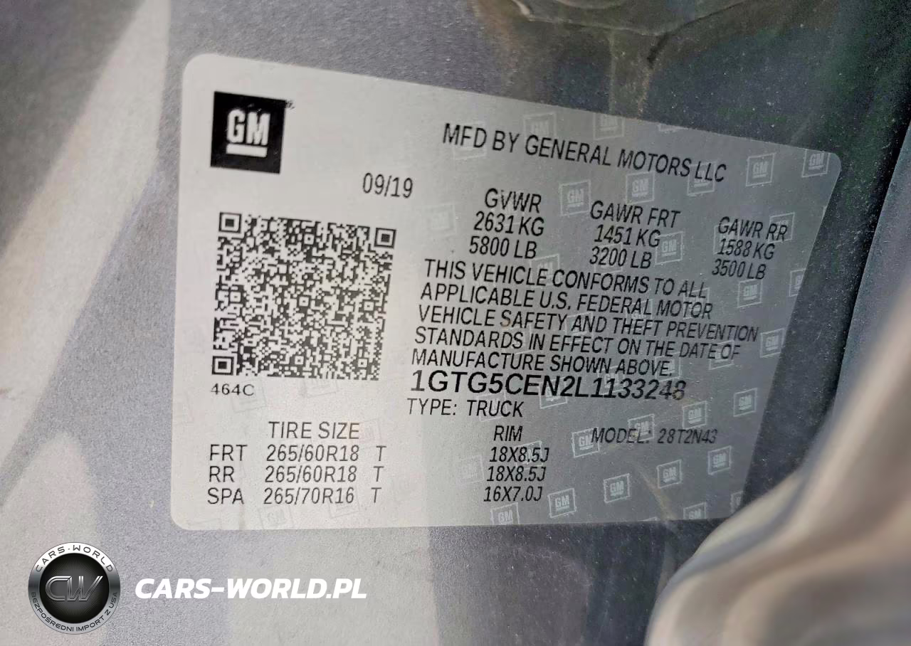 2020 GMC Canyon Sle VIN:1GTG5CEN2L1133248 - 12