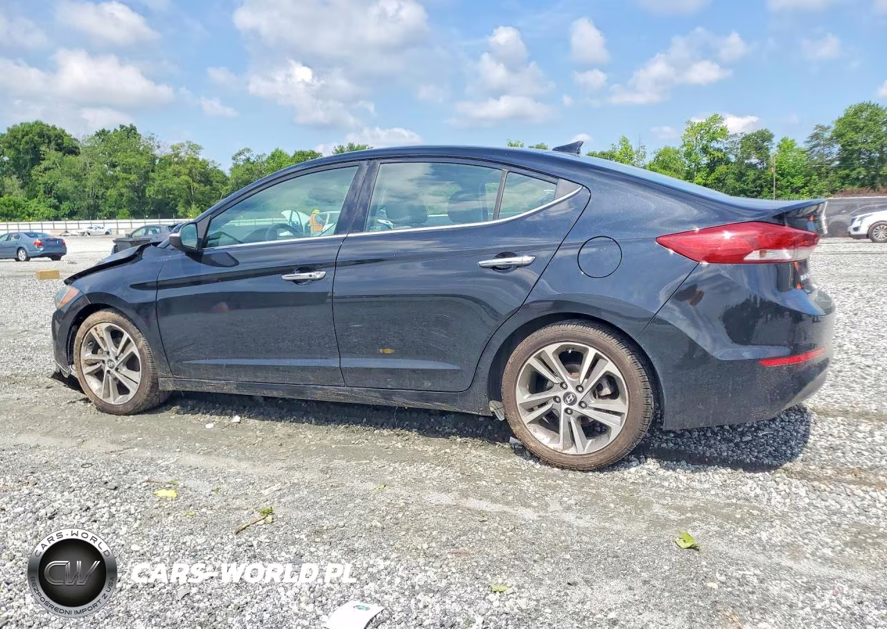 2017 Hyundai Elantra Limited VIN:5NPD84LF0HH105119 - 2