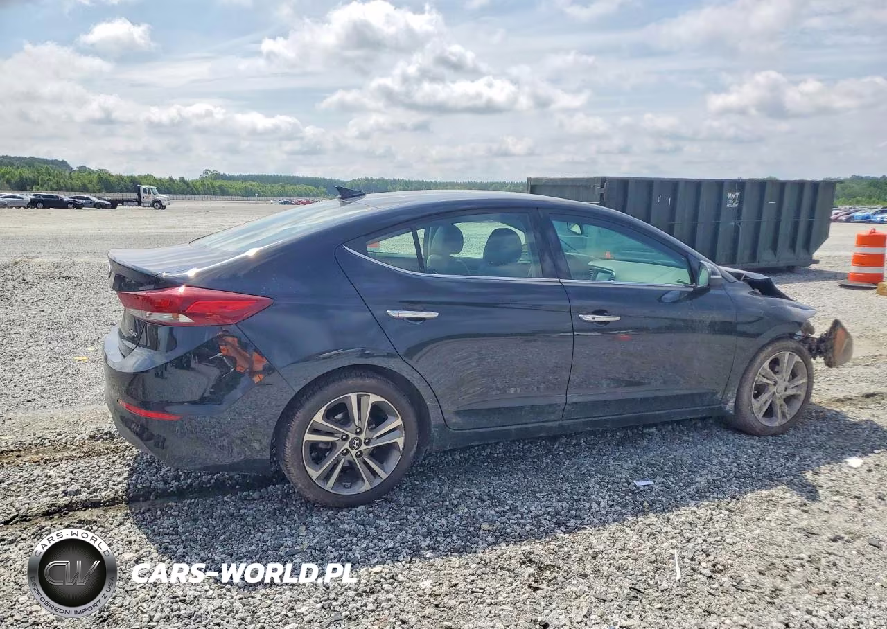 2017 Hyundai Elantra Limited VIN:5NPD84LF0HH105119 - 3