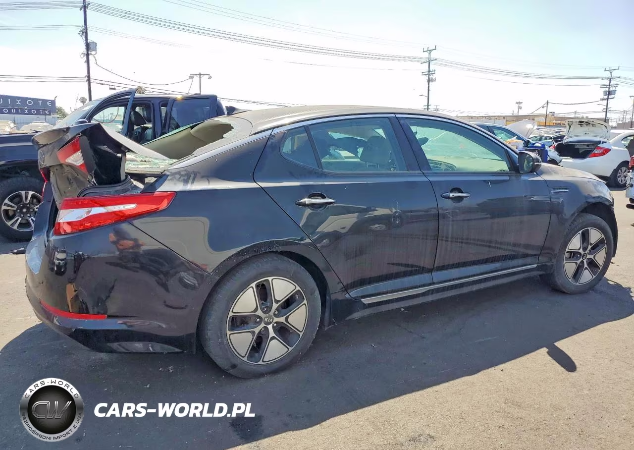 2011 Kia Optima Hybrid VIN:KNAGM4ADXB5000635 - 3