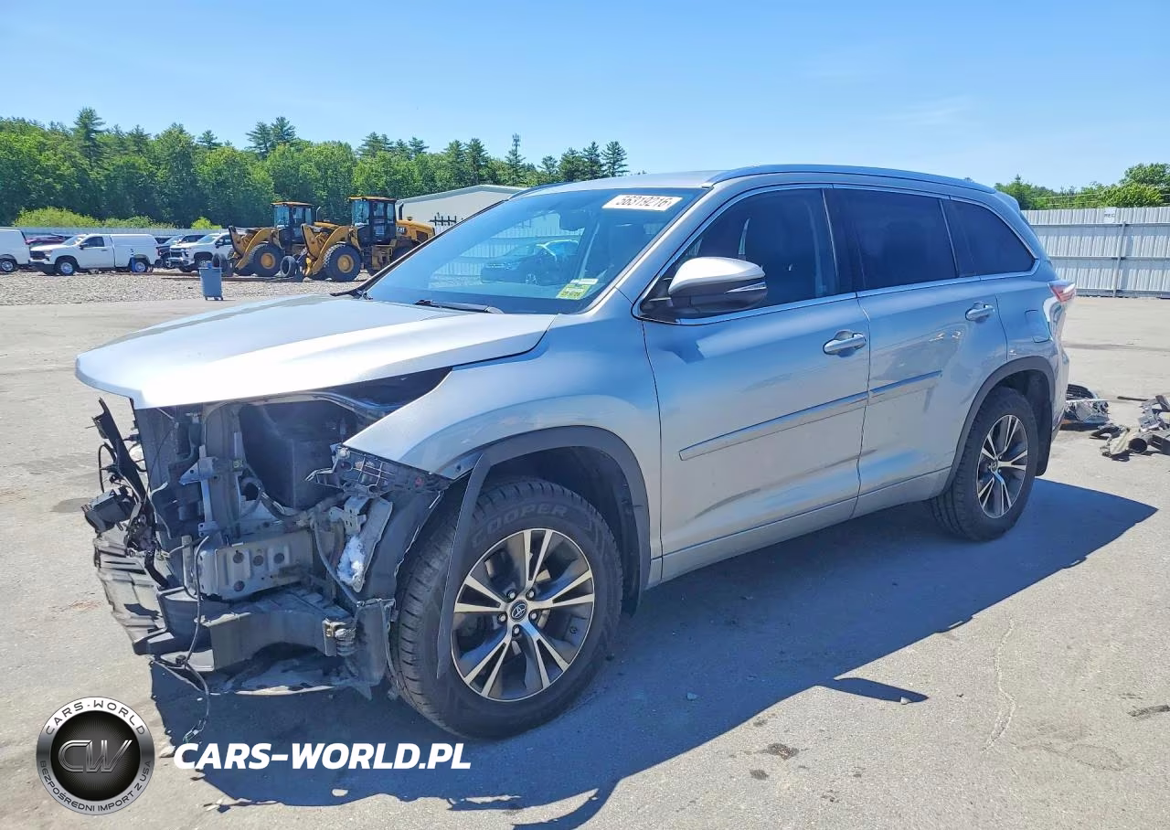 2016 Toyota Highlander Xle – zdjęcie 1 z 13