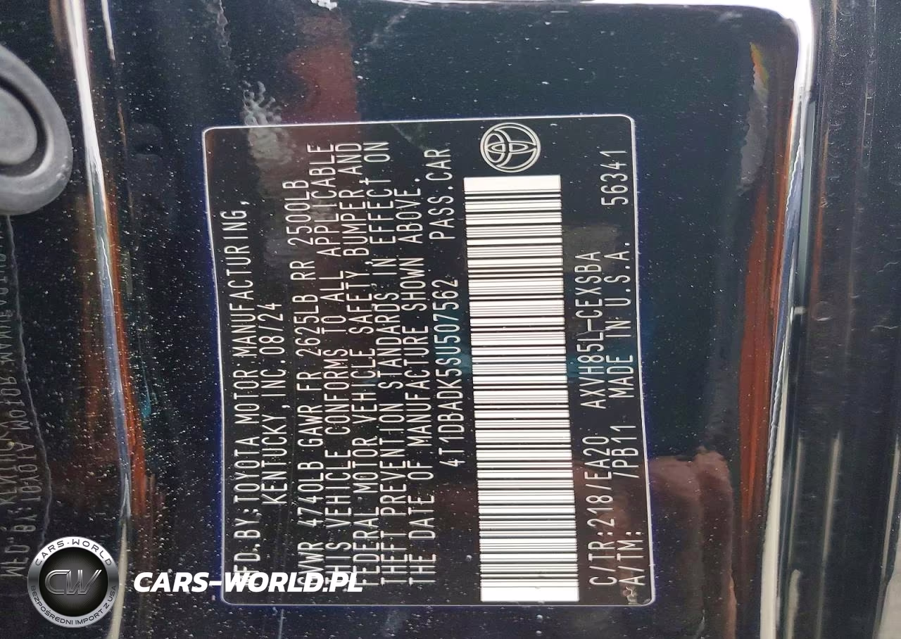 2025 Toyota Camry Se VIN:4T1DBADK5SU507562 - 13
