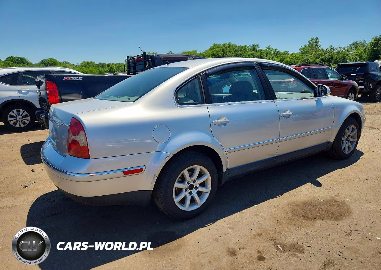 2004 Volkswagen Passat Gls VIN:WVWPD63BX4E309843 - 3