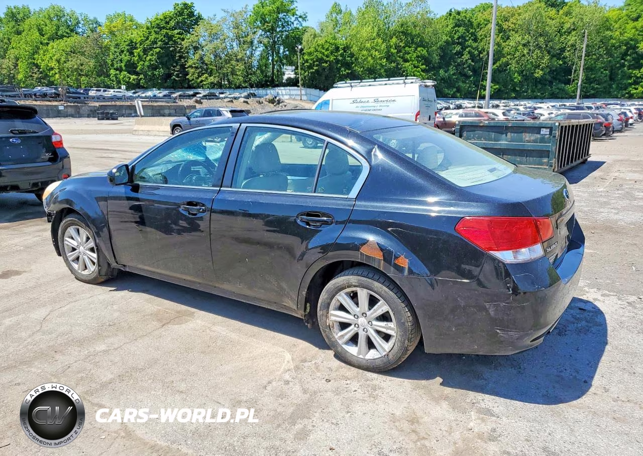 2010 Subaru Legacy 2.5I Premium VIN:4S3BMBG64A3224729 - 2
