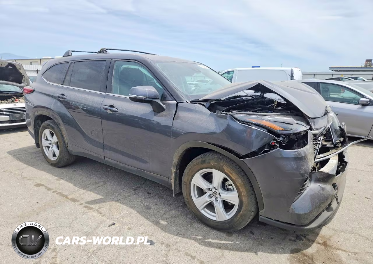 2022 Toyota Highlander Hybrid Le VIN:5TDBBRCH7NS550339 - 4