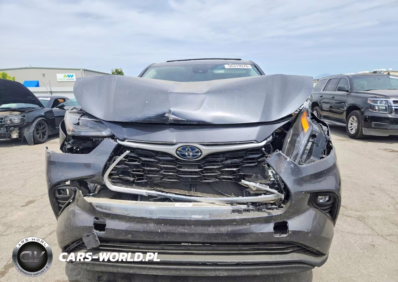 2022 Toyota Highlander Hybrid Le VIN:5TDBBRCH7NS550339 - 5