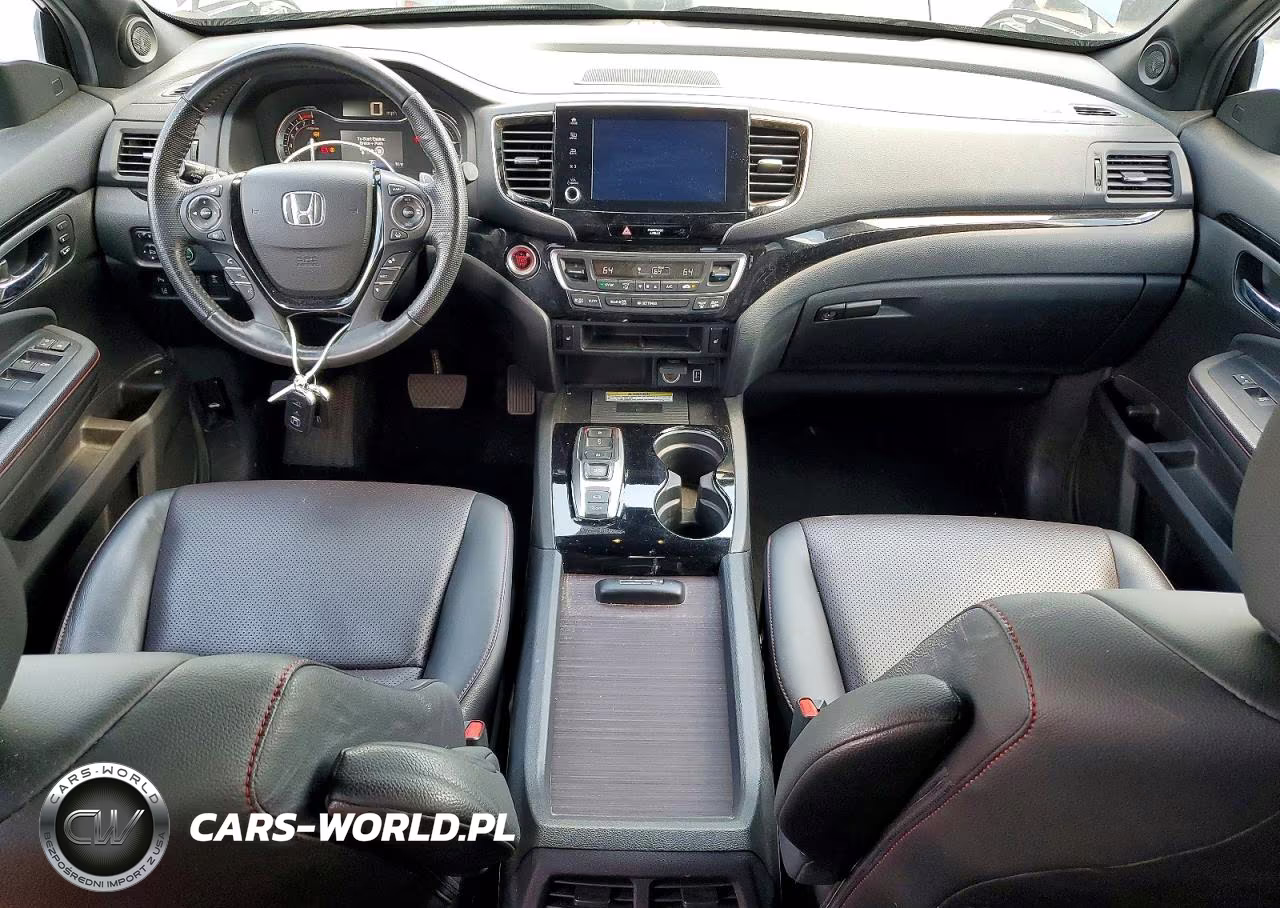 2021 Honda Ridgeline Black Edition VIN:5FPYK3F83MB012458 - 8