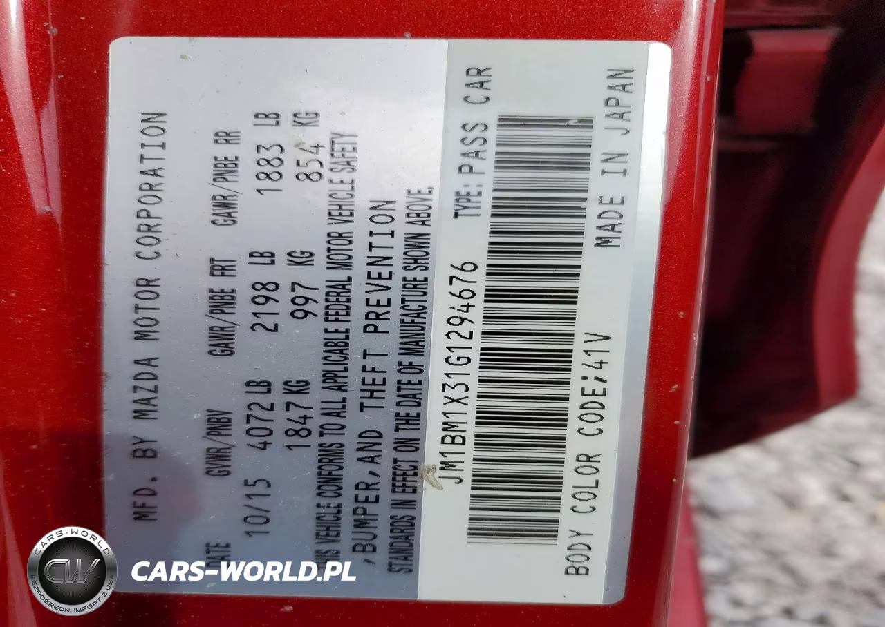 2016 Mazda Mazda3 VIN:JM1BM1X31G1294676 - 13