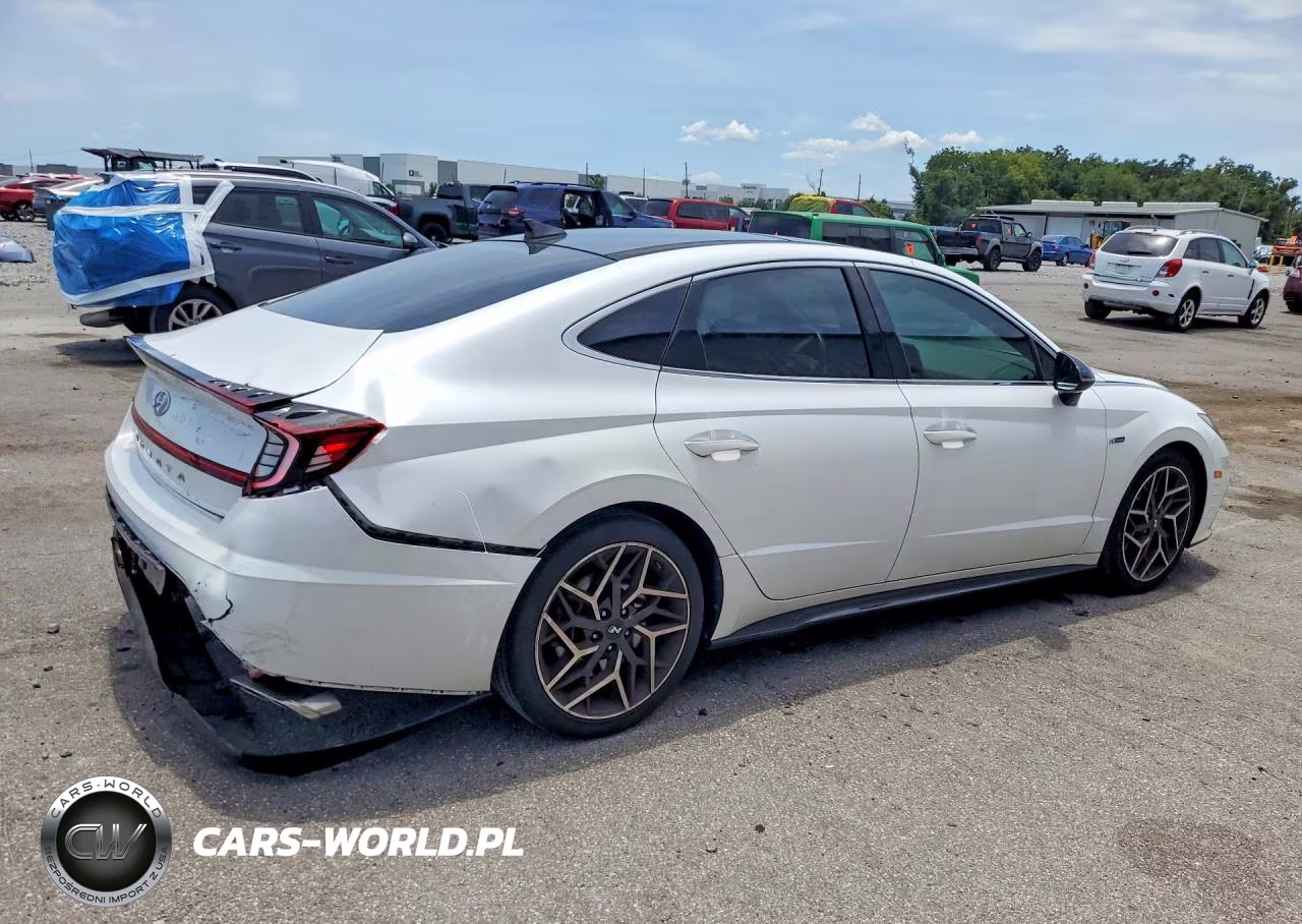 2021 Hyundai Sonata N Line VIN:5NPEK4JC7MH106499 - 3
