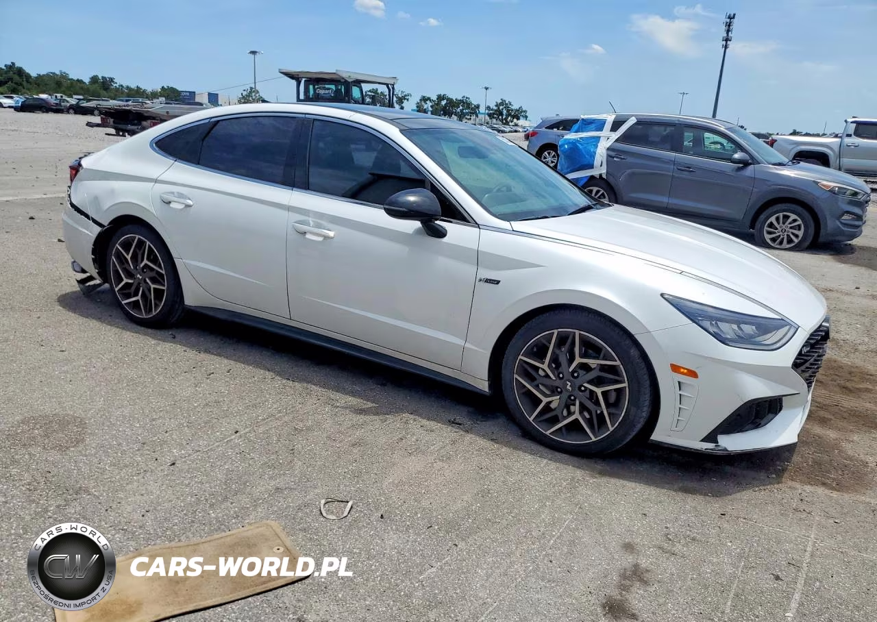 2021 Hyundai Sonata N Line VIN:5NPEK4JC7MH106499 - 4