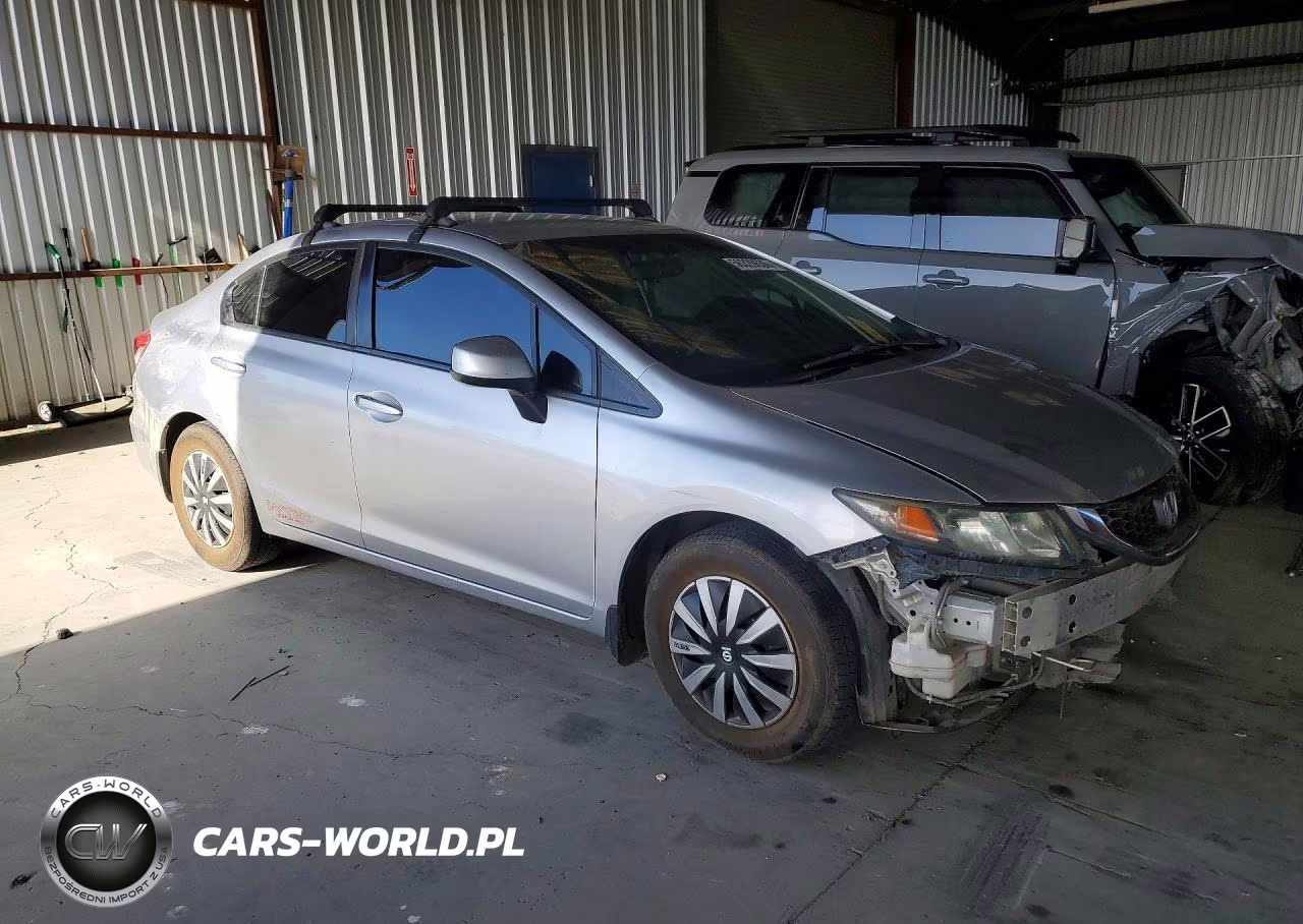 2013 Honda Civic Lx VIN:19XFB2E58DE036147 - 4