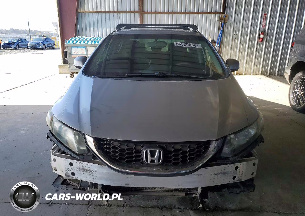 2013 Honda Civic Lx VIN:19XFB2E58DE036147 - 5