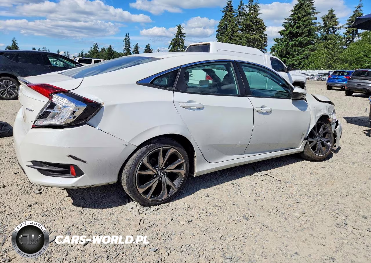 2021 Honda Civic Sport VIN:2HGFC2F84MH511403 - 3