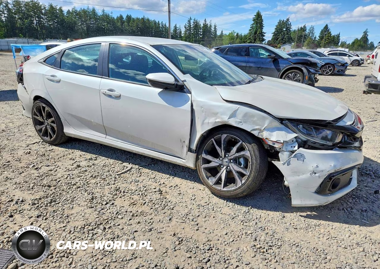 2021 Honda Civic Sport VIN:2HGFC2F84MH511403 - 4