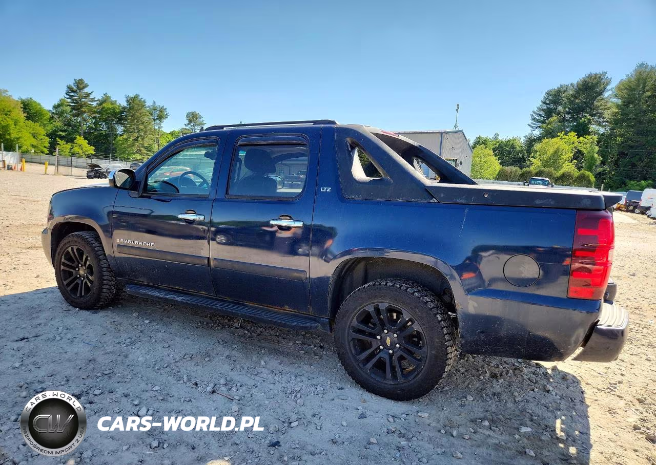 2008 Chevrolet Avalanche K1500 VIN:3GNFK12318G139991 - 2