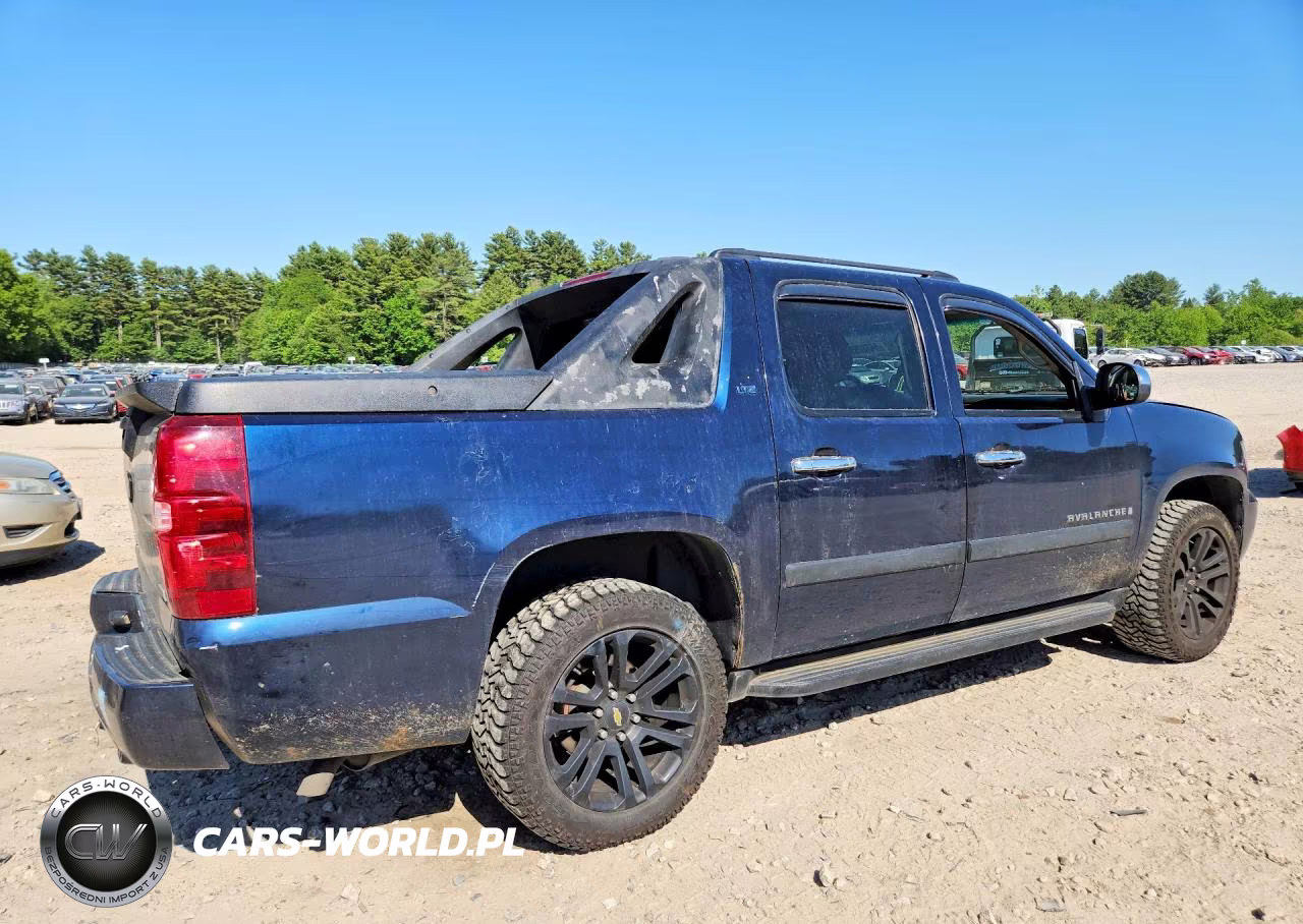 2008 Chevrolet Avalanche K1500 VIN:3GNFK12318G139991 - 3