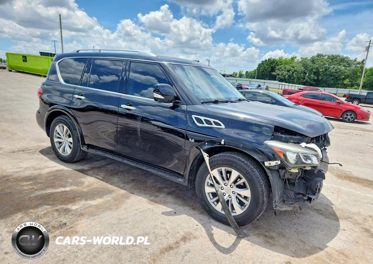 2016 Infiniti Qx80 Base VIN:JN8AZ2NF1G9614293 - 4