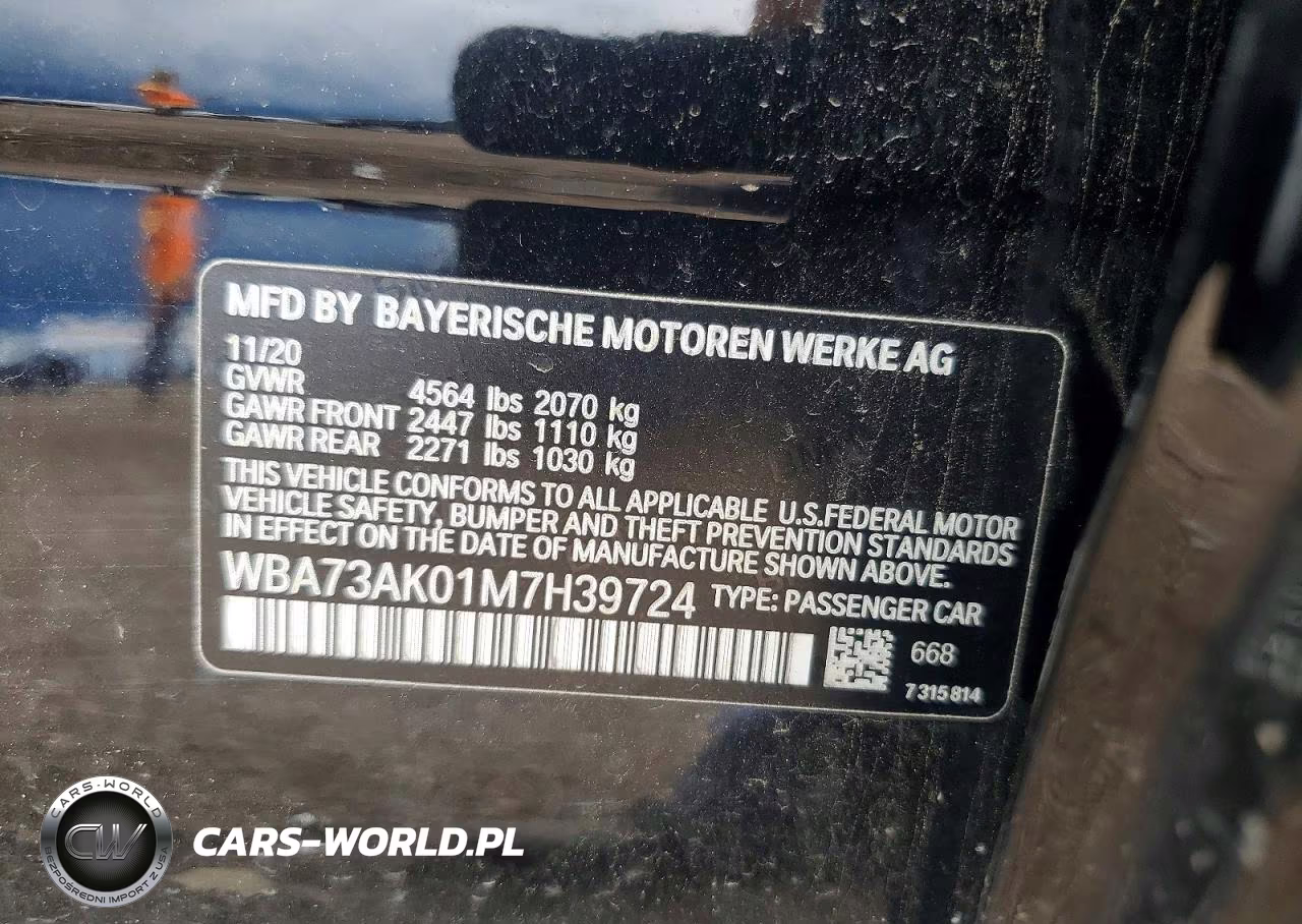 2021 BMW 228Xi VIN:WBA73AK01M7H39724 - 12