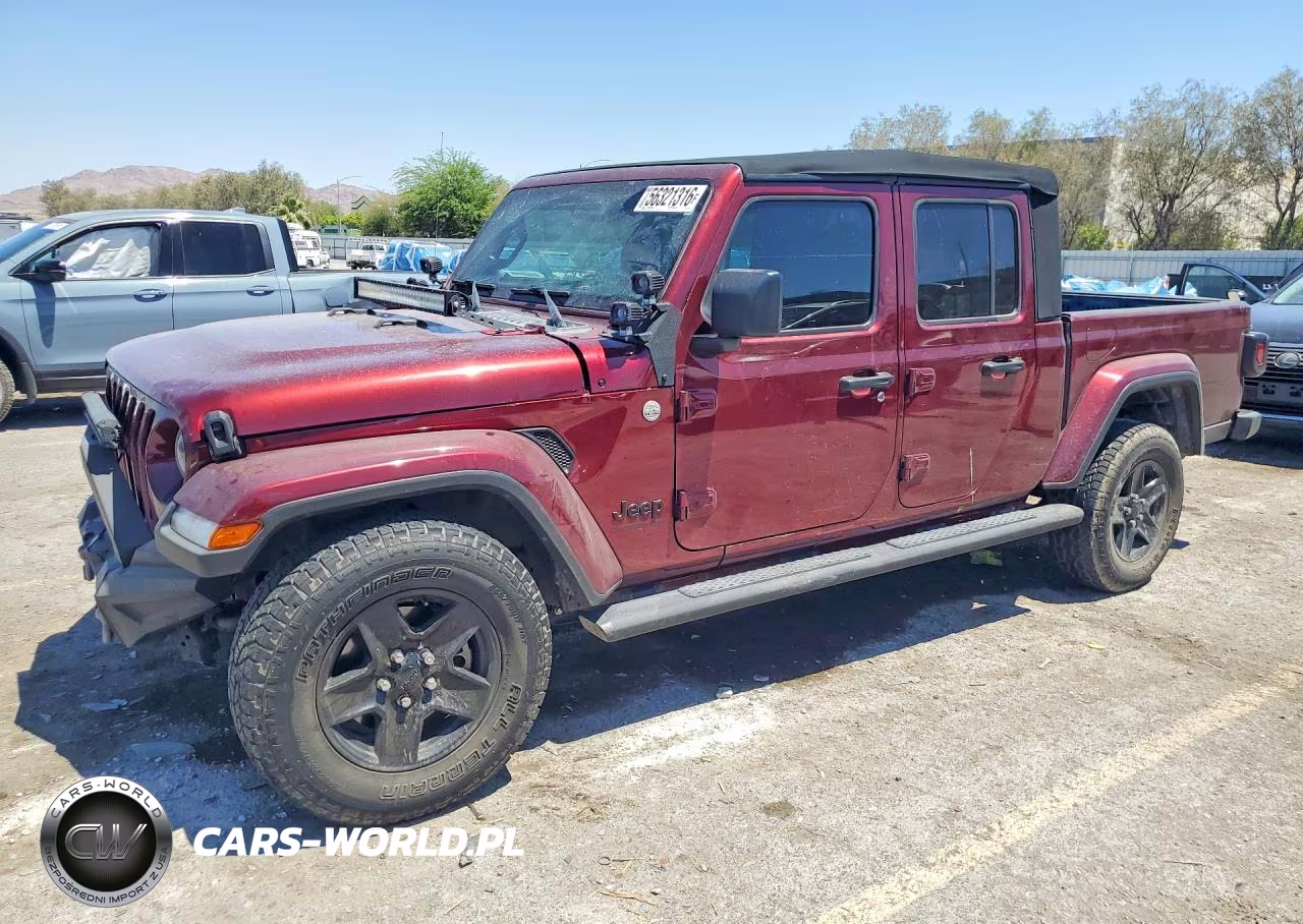 2021 Jeep Gladiator Sport VIN:1C6HJTAGXML573755 - 1