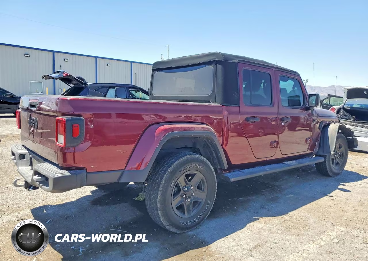2021 Jeep Gladiator Sport VIN:1C6HJTAGXML573755 - 3