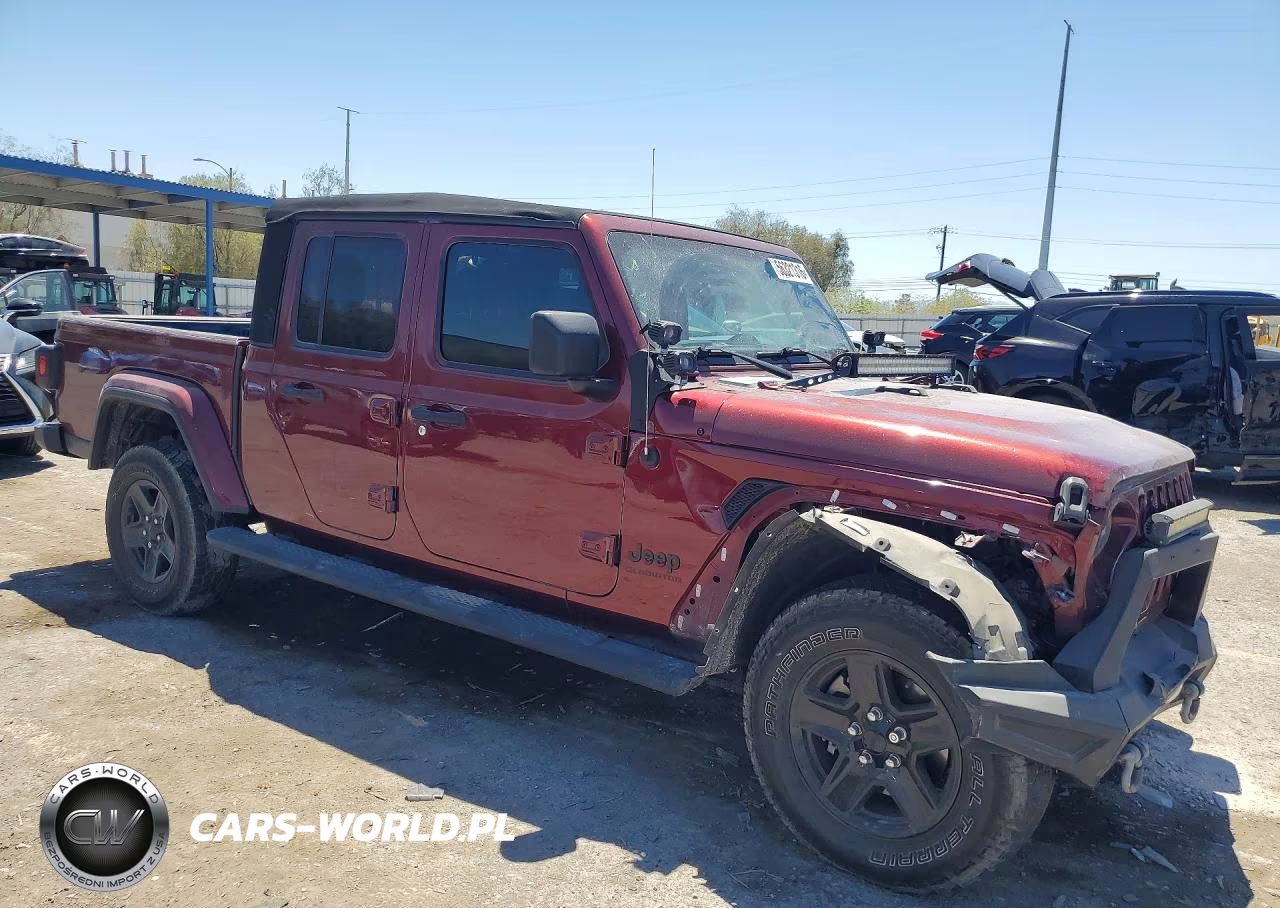 2021 Jeep Gladiator Sport VIN:1C6HJTAGXML573755 - 4