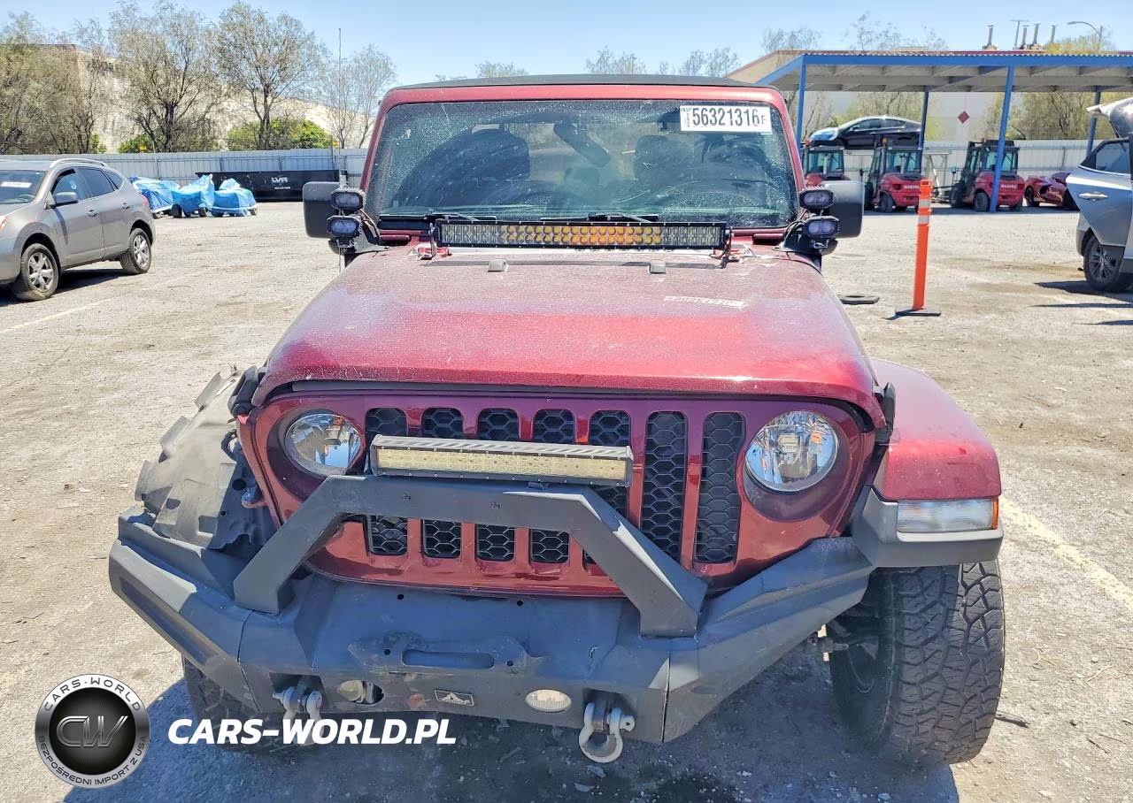 2021 Jeep Gladiator Sport VIN:1C6HJTAGXML573755 - 5