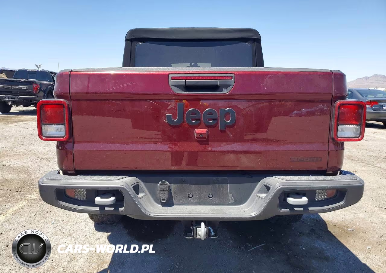 2021 Jeep Gladiator Sport VIN:1C6HJTAGXML573755 - 6