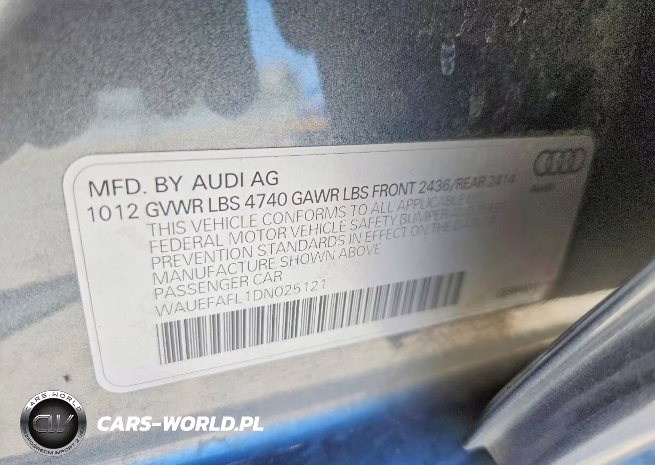 2013 Audi A4 Premium Plus VIN:WAUEFAFL1DN025121 - 12