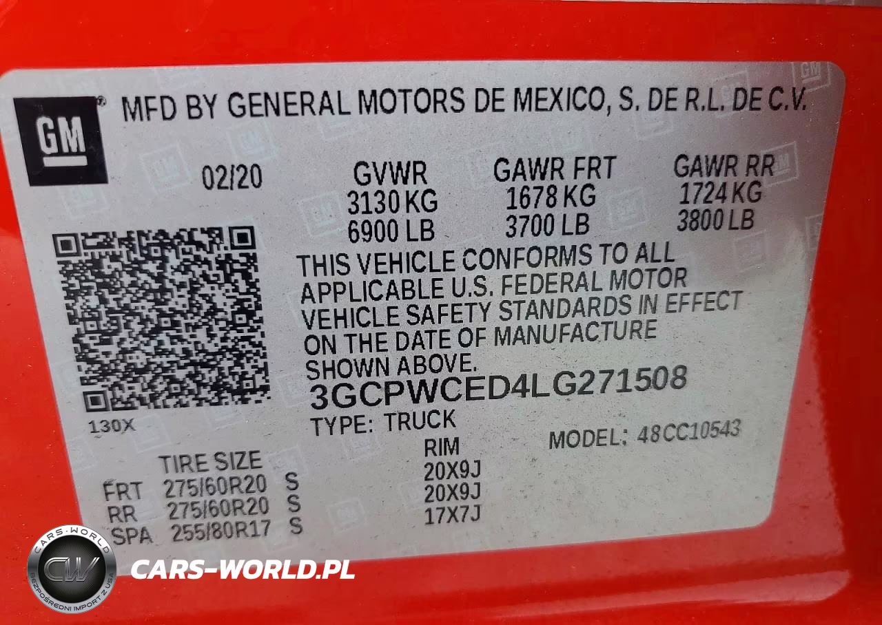 2020 Chevrolet Silverado C1500 Lt VIN:3GCPWCED4LG271508 - 12