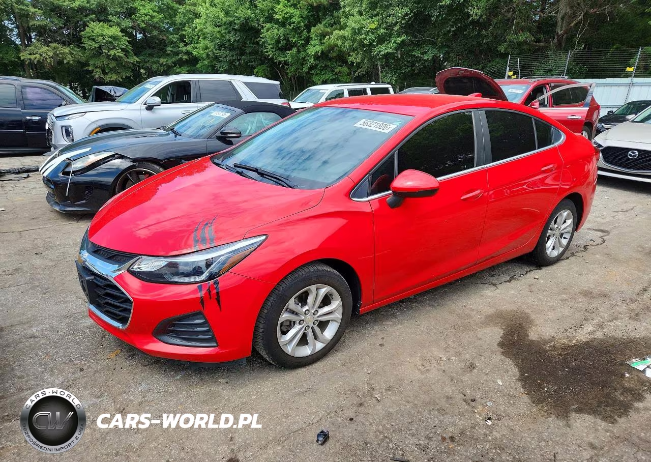 2019 Chevrolet Cruze Lt VIN:1G1BE5SM9K7131955 - 1