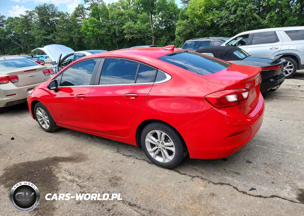 2019 Chevrolet Cruze Lt VIN:1G1BE5SM9K7131955 - 2