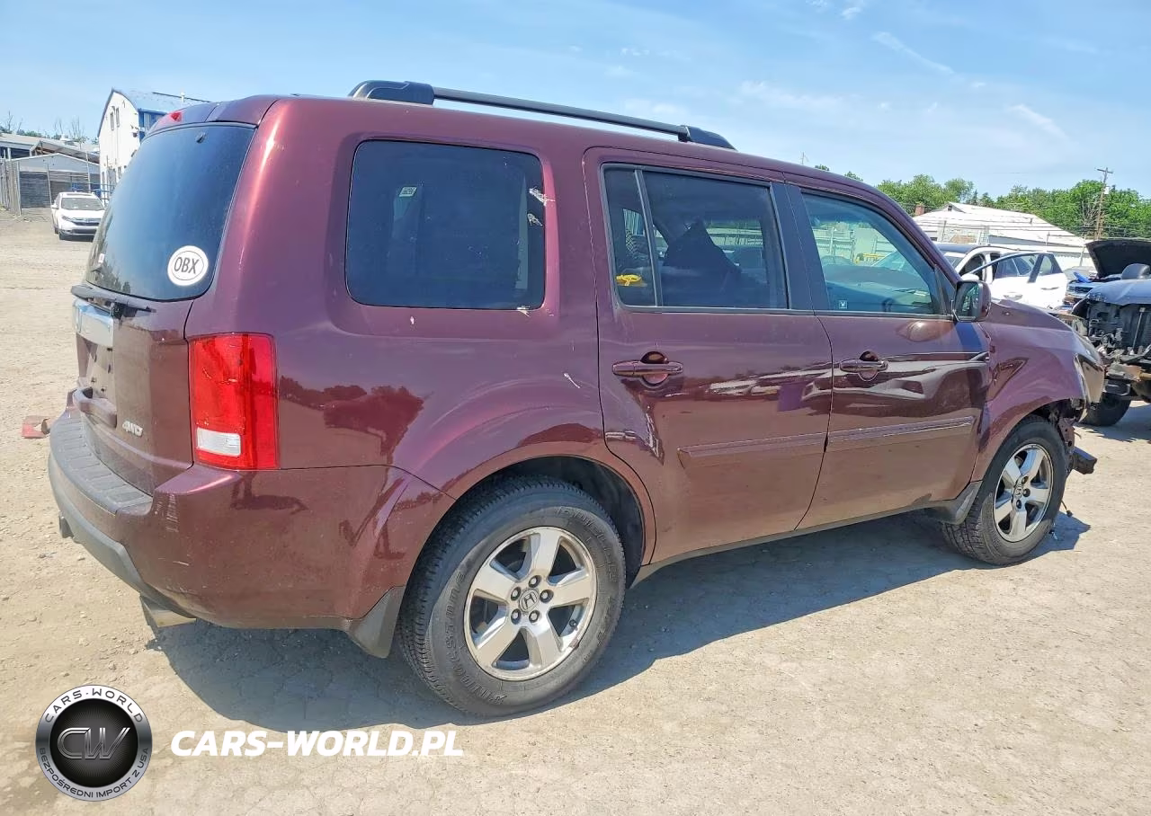 2011 Honda Pilot Ex VIN:5FNYF4H47BB055243 - 3