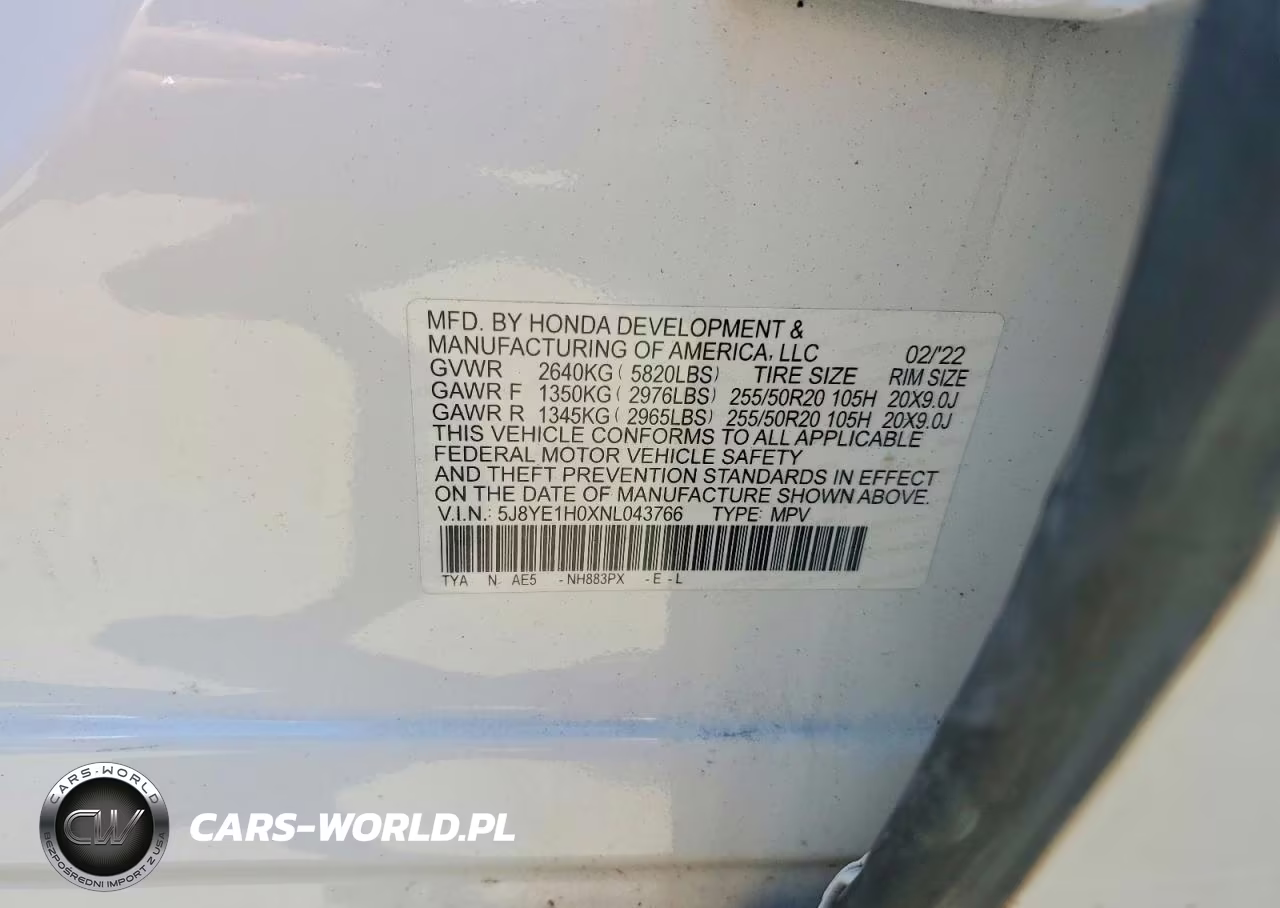 2022 Acura Mdx A-Spec VIN:5J8YE1H0XNL043766 - 13