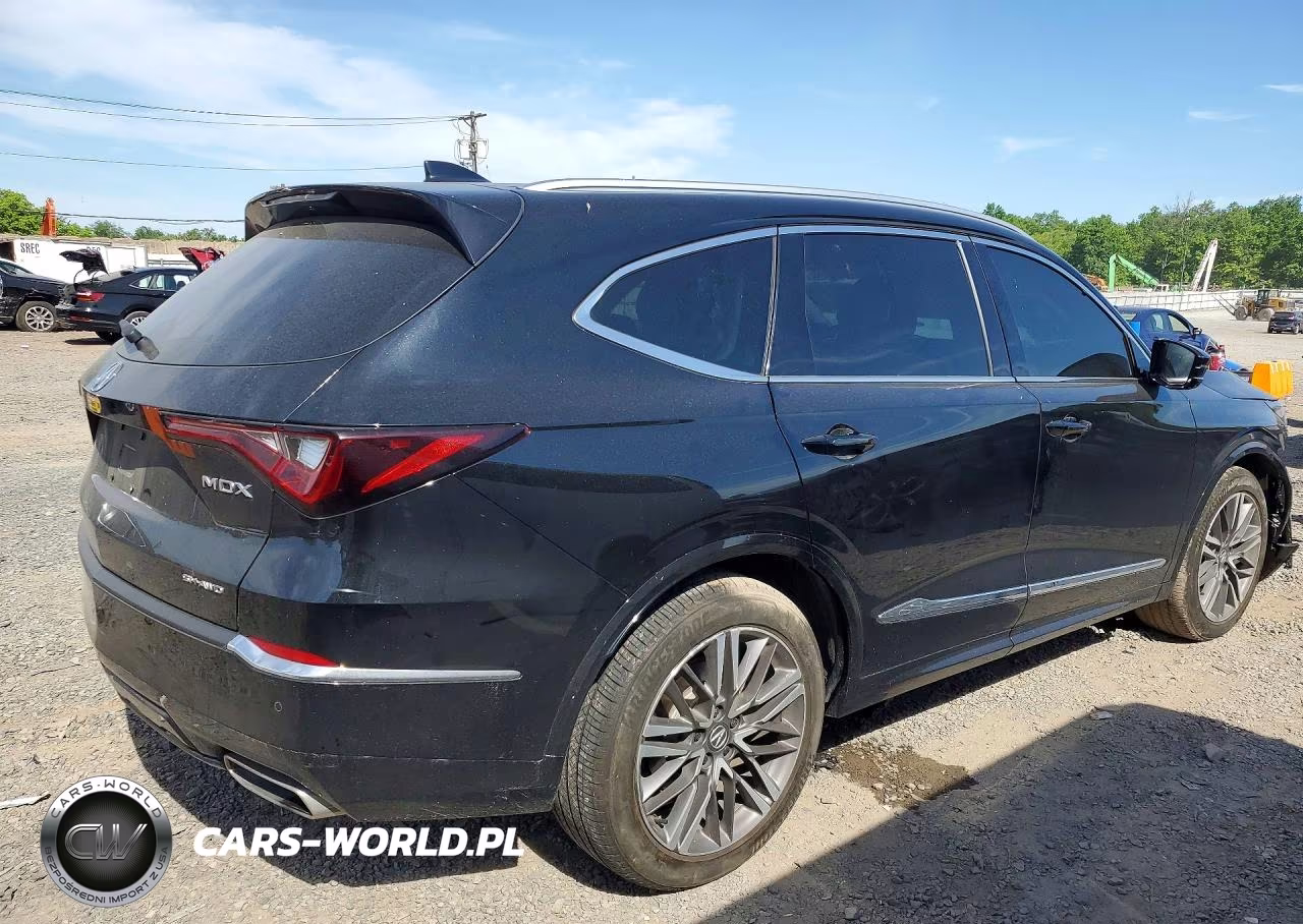 2025 Acura Mdx Advance VIN:5J8YE1H86SL031910 - 3