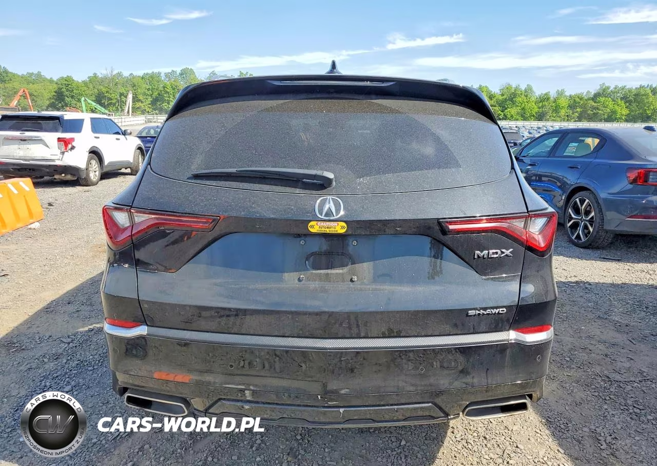 2025 Acura Mdx Advance VIN:5J8YE1H86SL031910 - 6
