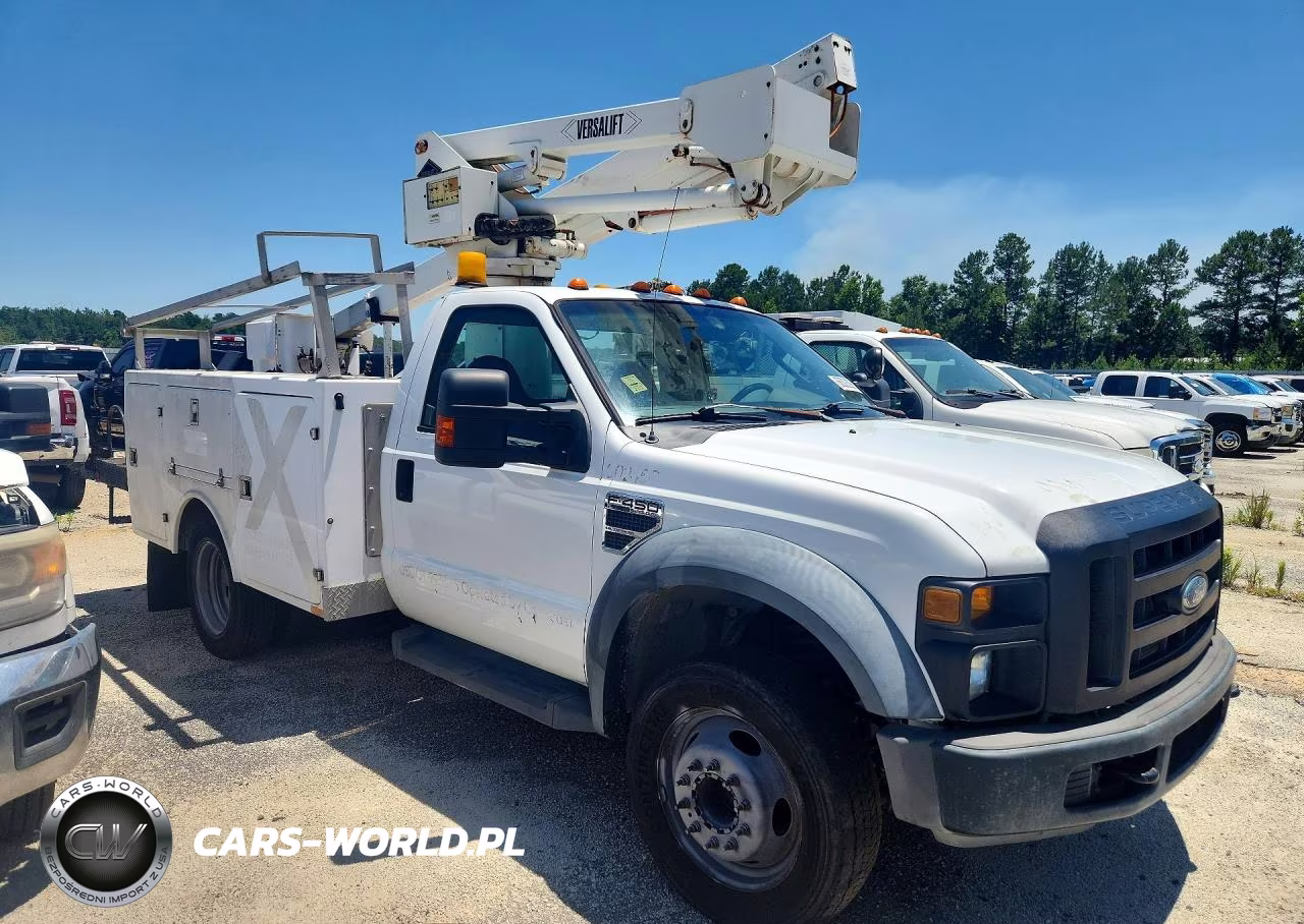 2008 Ford F450 Super Duty Bucket Truck VIN:1FDXF46Y78EA55489 - 4