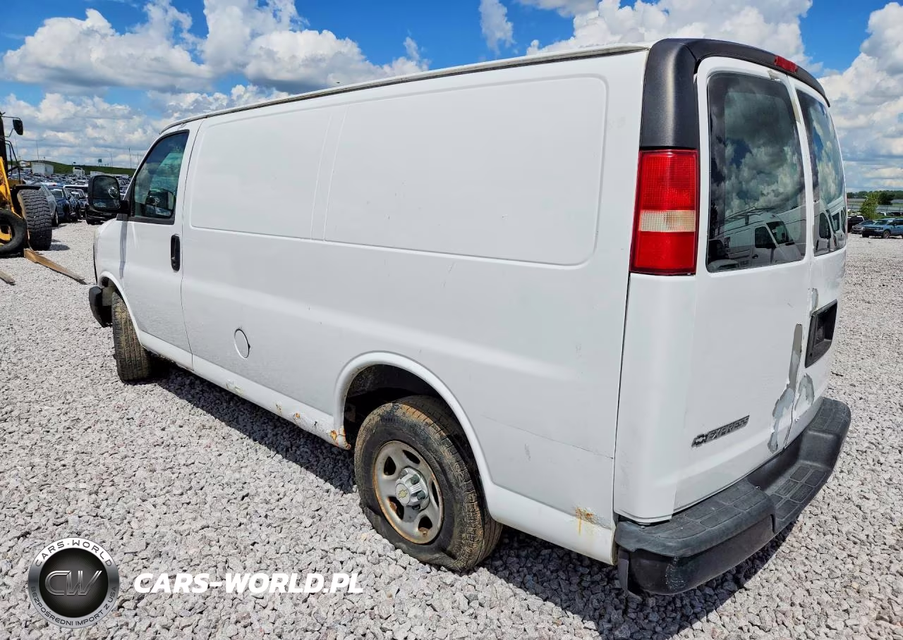 2008 Chevrolet Express G1500 VIN:1GCFG15X081145787 - 2