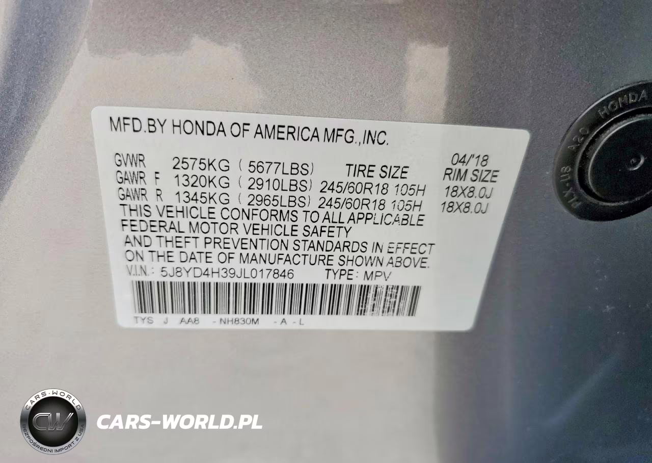 2018 Acura Mdx VIN:5J8YD4H39JL017846 - 13